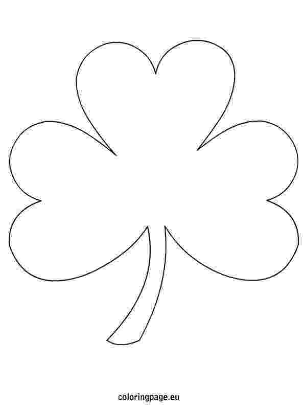 shamrock trinity coloring page the shamrock a symbol of the trinity religious trinity page shamrock coloring 