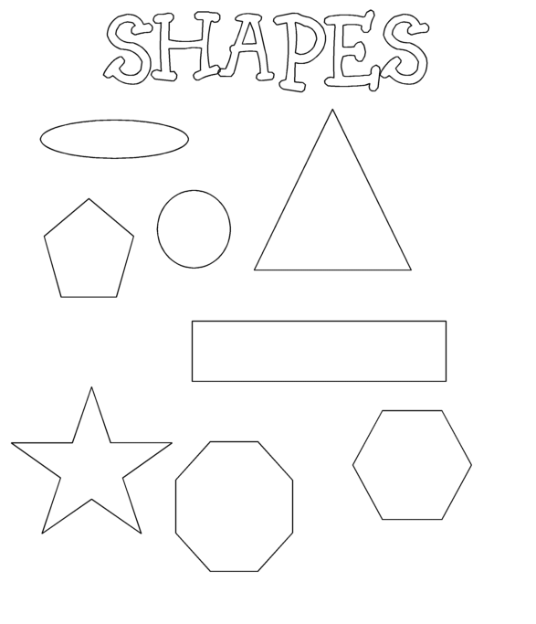 shape coloring page shapes coloring pages getcoloringpagescom coloring shape page 