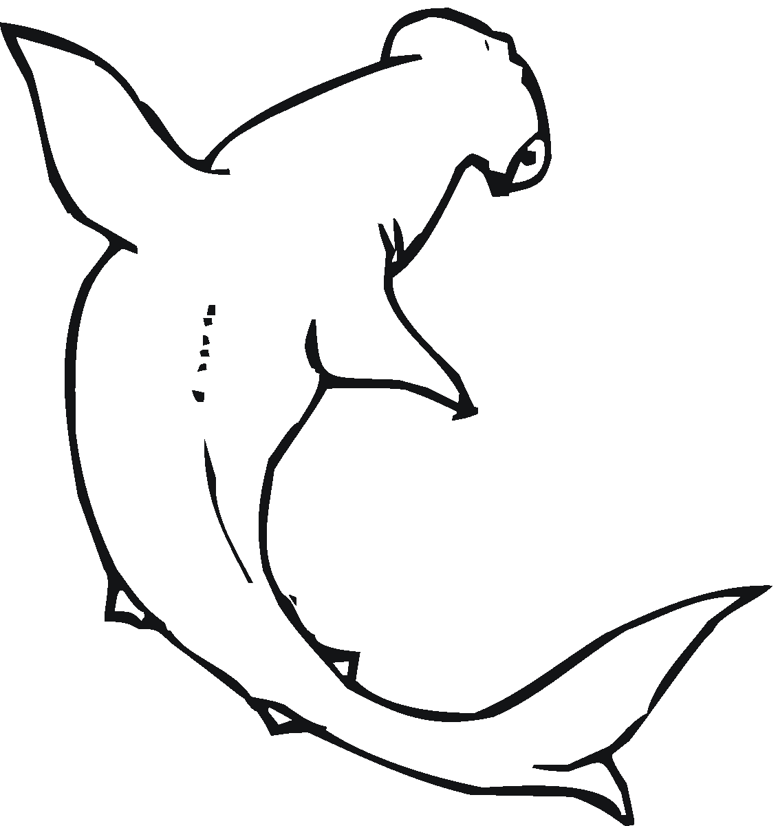 shark printables free printable shark coloring pages for kids printables shark 1 1