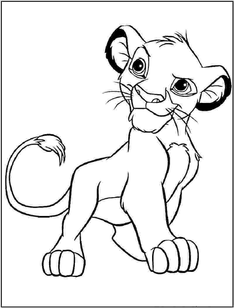 simba coloring sheet lion king coloring pages best coloring pages for kids coloring sheet simba 