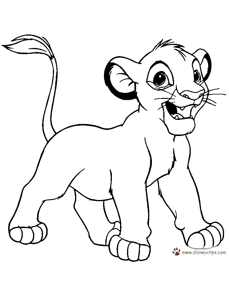simba coloring sheet the lion king printable coloring pages disney coloring book coloring sheet simba 