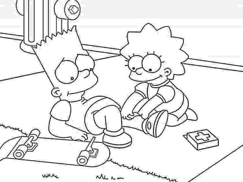 simpson coloring pages simpson coloring pages to download and print for free coloring simpson pages 