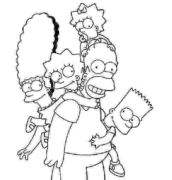 simpson coloring pages simpsons coloring pages coloring pages to print simpson pages coloring 