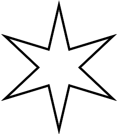 six pointed star smaller and smaller nrichmathsorg pointed six star 