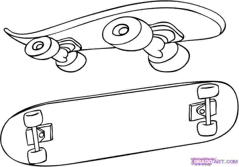 skateboard pictures to color skateboard coloring pages coloringpagesabccom pictures color skateboard to 