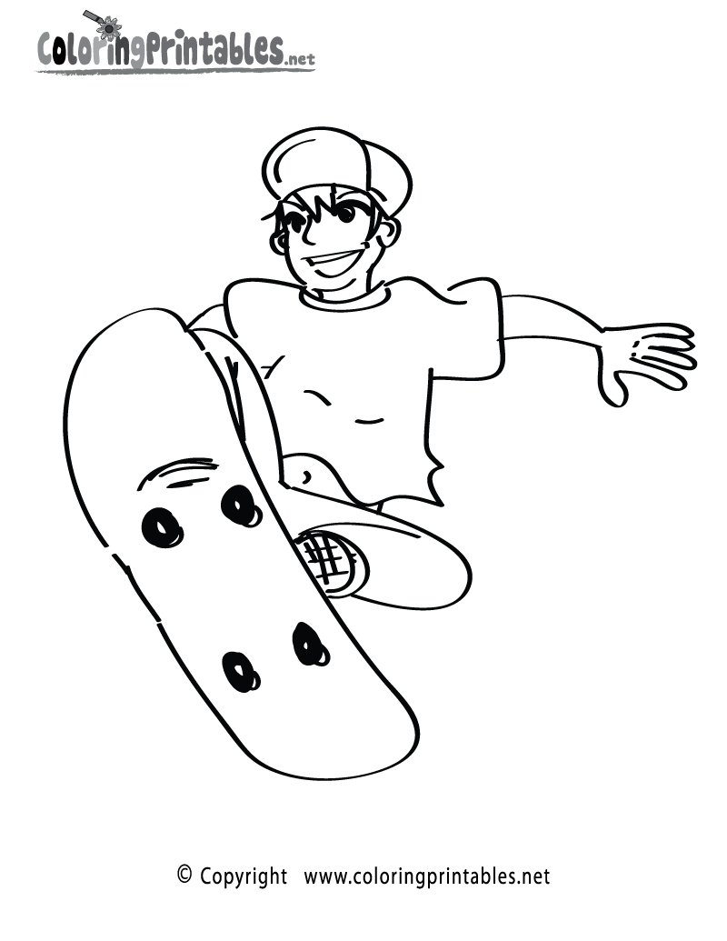 skateboard pictures to color skateboard coloring pages to download and print for free color to pictures skateboard 