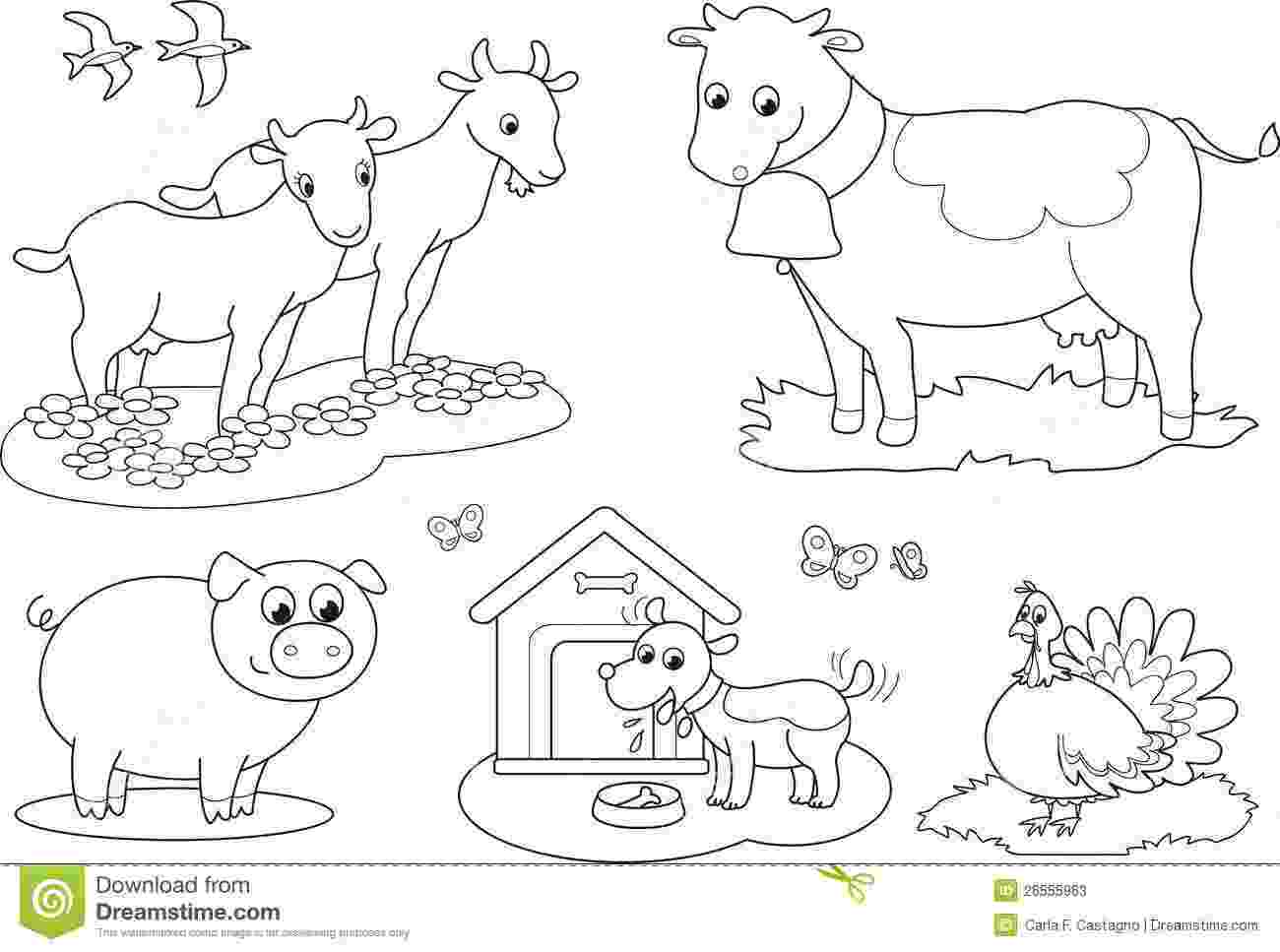 small colouring pictures of farm animals cute farm animal coloring pages google search my style of pictures small colouring animals farm 