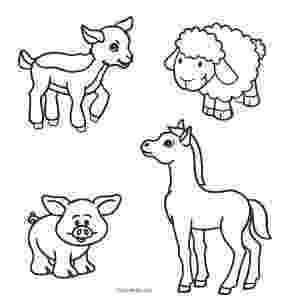 small colouring pictures of farm animals free printable farm animal coloring pages for kids animals pictures small of farm colouring 