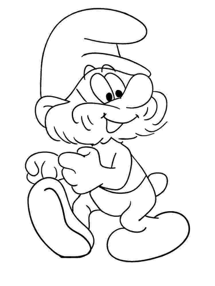 smurf pictures distracted lili and clumsy smurf coloring page smurf pictures 