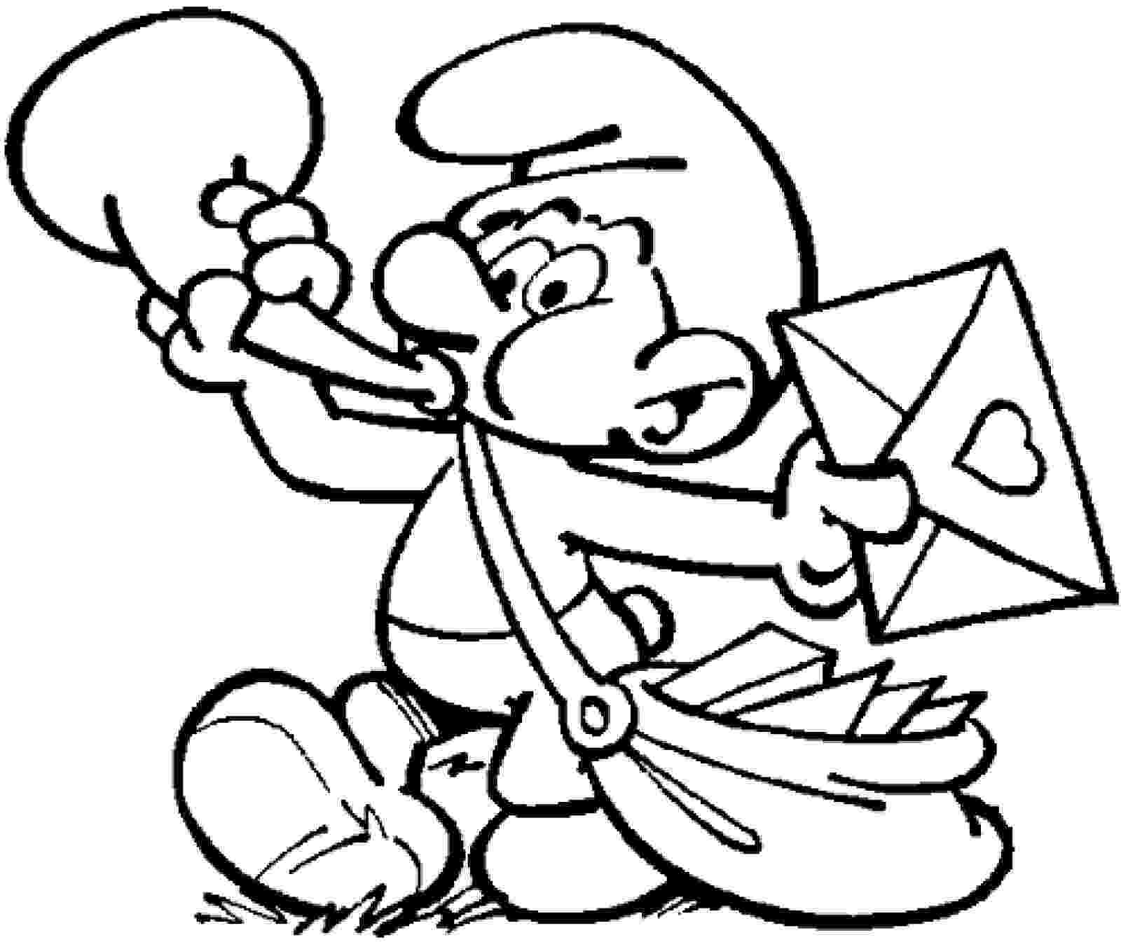 smurf pictures free printable smurf coloring pages for kids pictures smurf 1 4