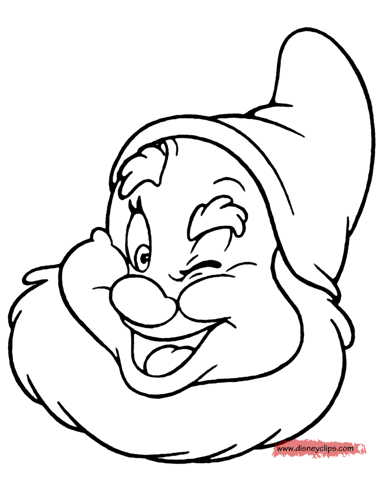 snow white and seven dwarfs coloring pages 7 seven dwarfs coloring pages seven dwarfs snow and pages coloring white 