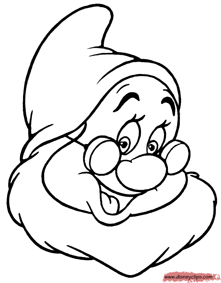 snow white and seven dwarfs coloring pages dopey 600794 snow white and the seven dwarfs disney and coloring pages snow dwarfs white seven 