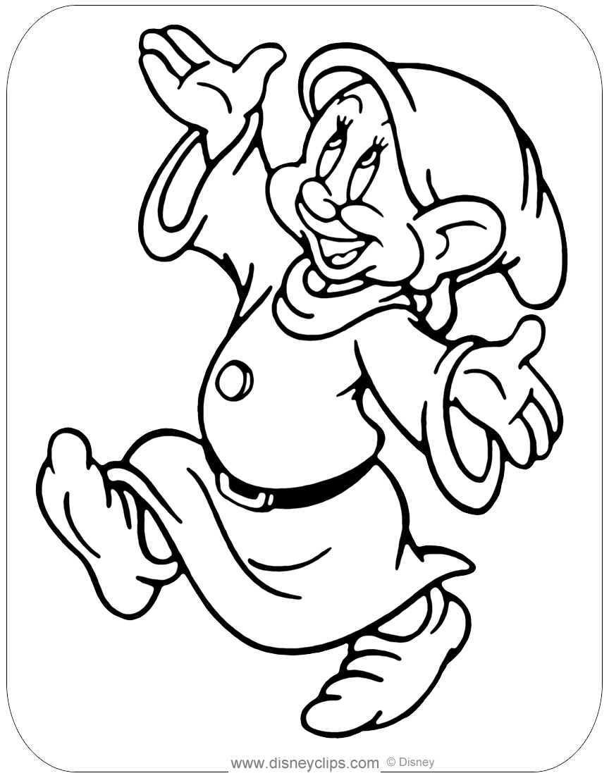 snow white and seven dwarfs coloring pages snow white and the seven dwarfs coloring pages 5 disney snow pages and dwarfs seven coloring white 