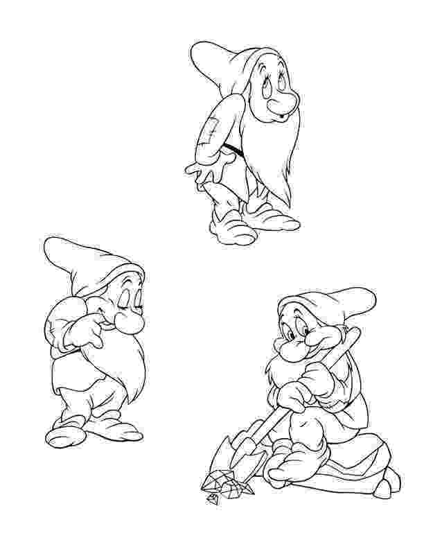 snow white and seven dwarfs coloring pages snow white and the seven dwarfs coloring pages pages coloring and snow dwarfs seven white 