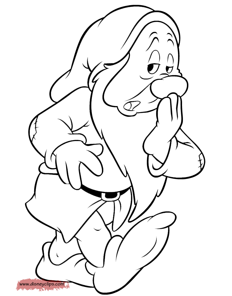 snow white and seven dwarfs coloring pages snow white coloring pages and coloring seven dwarfs pages white snow 
