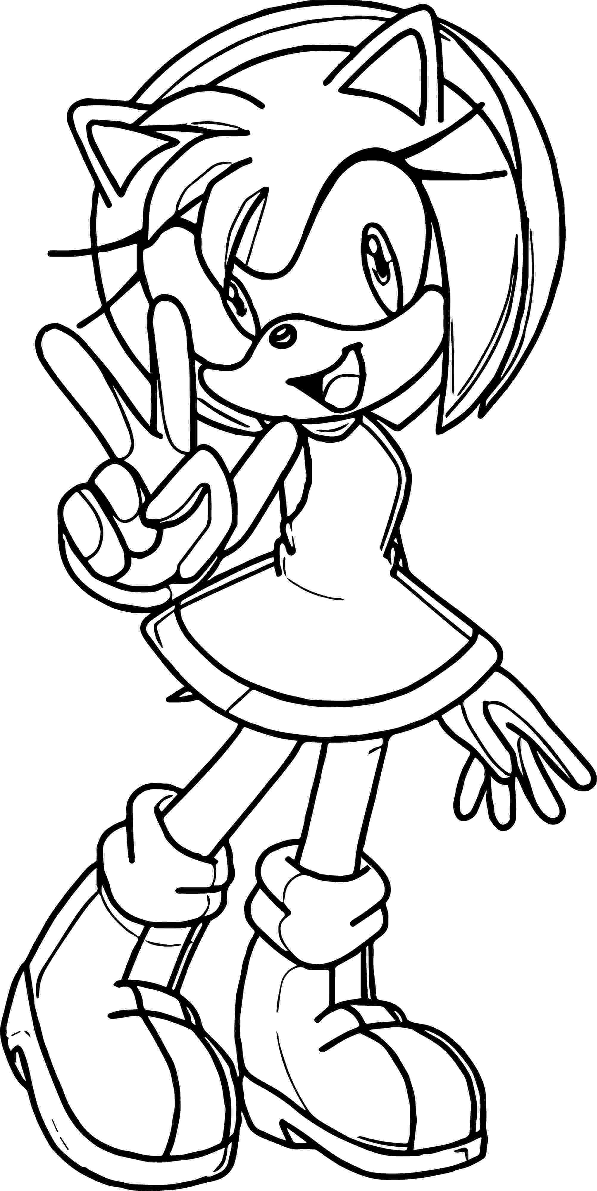 sonic amy coloring pages sonic generations amy rose giant hammer surfing amy coloring sonic pages 