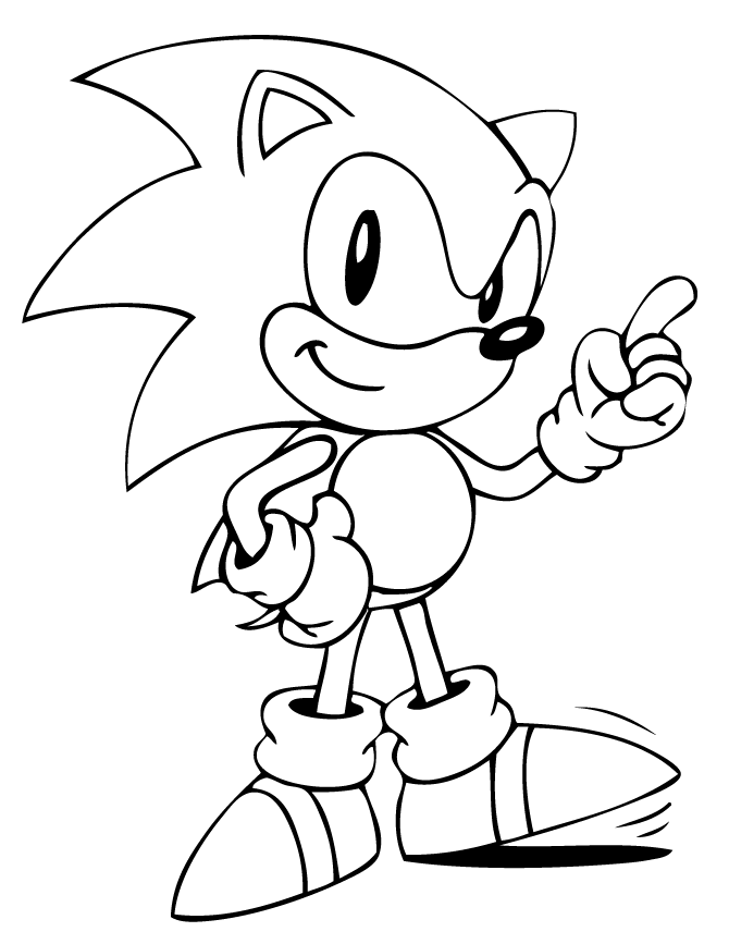 sonic coloring pages online for free printable sonic coloring pages for kids cool2bkids for online coloring sonic free pages 