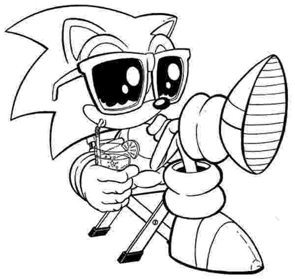 sonic coloring pages online for free sonic the hedgehog coloring pages 360coloringpages coloring for online pages sonic free 