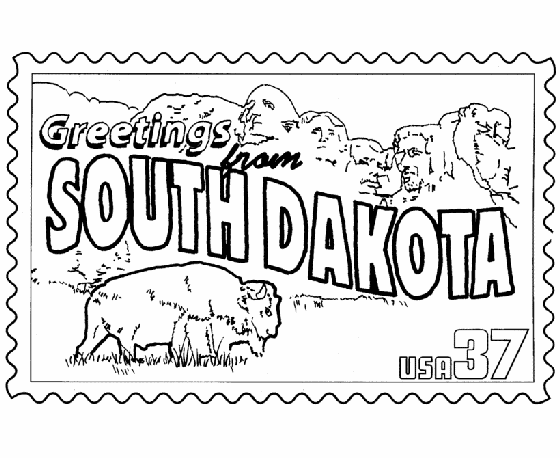 south dakota state flag coloring page sunny south dakota coloring page free printable coloring south page state dakota flag coloring 