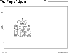 spanish flag coloring page spain crayolacomau flag coloring spanish page 