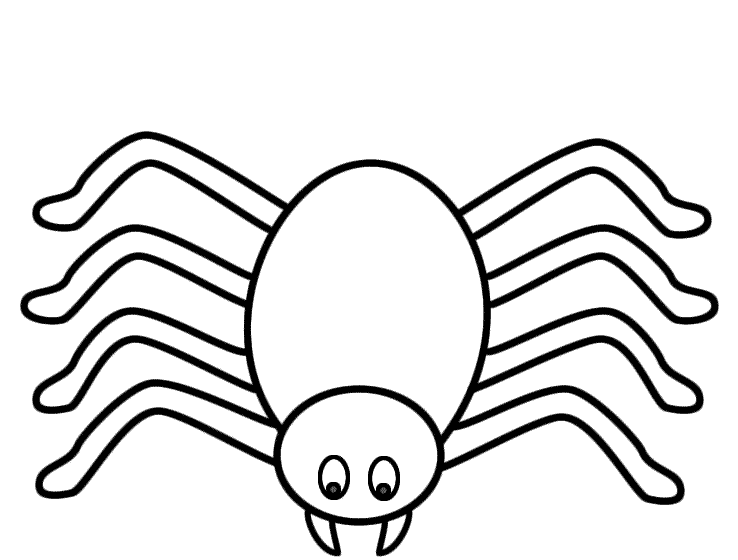 spider coloring free printable spider coloring pages for kids coloring spider 