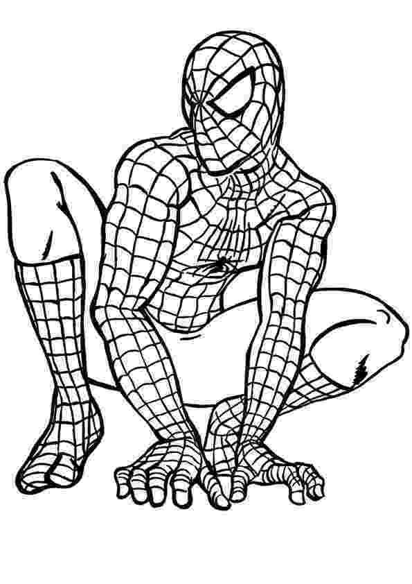spiderman color sheet spiderman coloring pages coloring pages to print sheet color spiderman 
