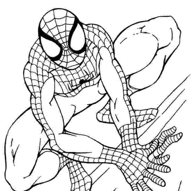 spiderman printout coloring pages spiderman free printable coloring pages printout spiderman 1 1