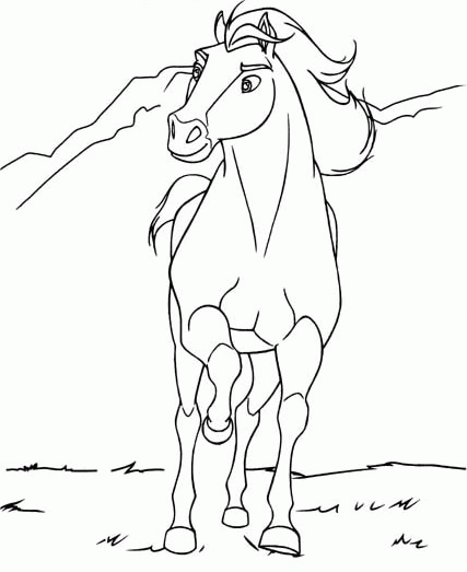 spirit the horse coloring pages 1000 images about spirit coloring pages on pinterest spirit coloring the horse pages 