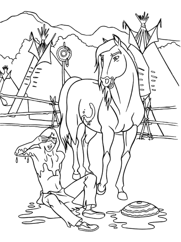 spirit the horse coloring pages spirit stallion coloring pages coloringpagesabccom coloring pages horse the spirit 