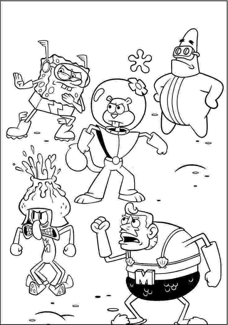spongebob coloring book download spongebob coloring pages for kids printable little baby spongebob book download coloring 