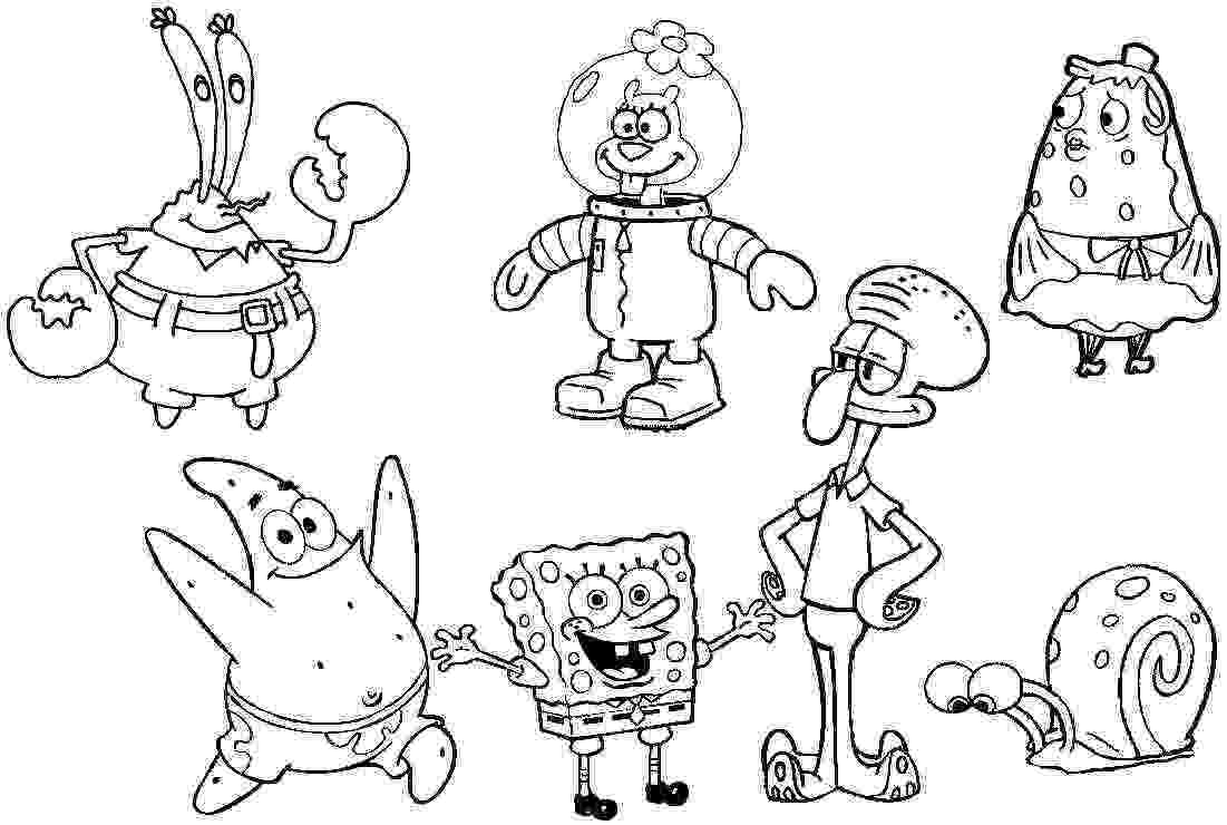 spongebob coloring book download spongebob squarepants coloring pages team colors spongebob coloring download book 