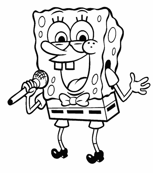 spongebob squarepants coloring page free printable coloring pages cool coloring pages squarepants coloring page spongebob 