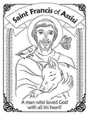 st francis of assisi coloring page herald store free st francis of assisi coloring pages francis of page coloring st assisi 
