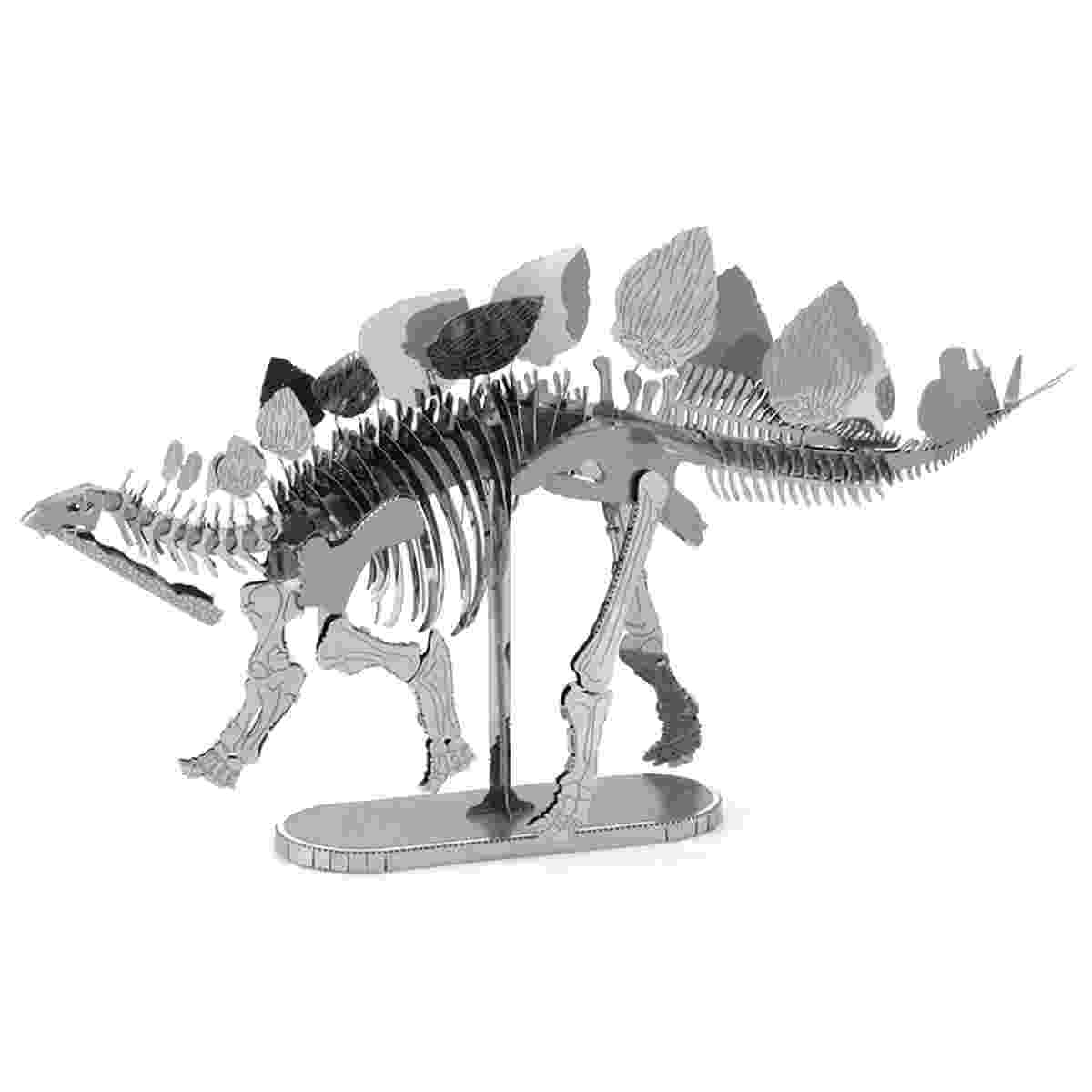 stegosaurus pictures metal earth stegosaurus skeleton 3d diy dinosaur metal stegosaurus pictures 