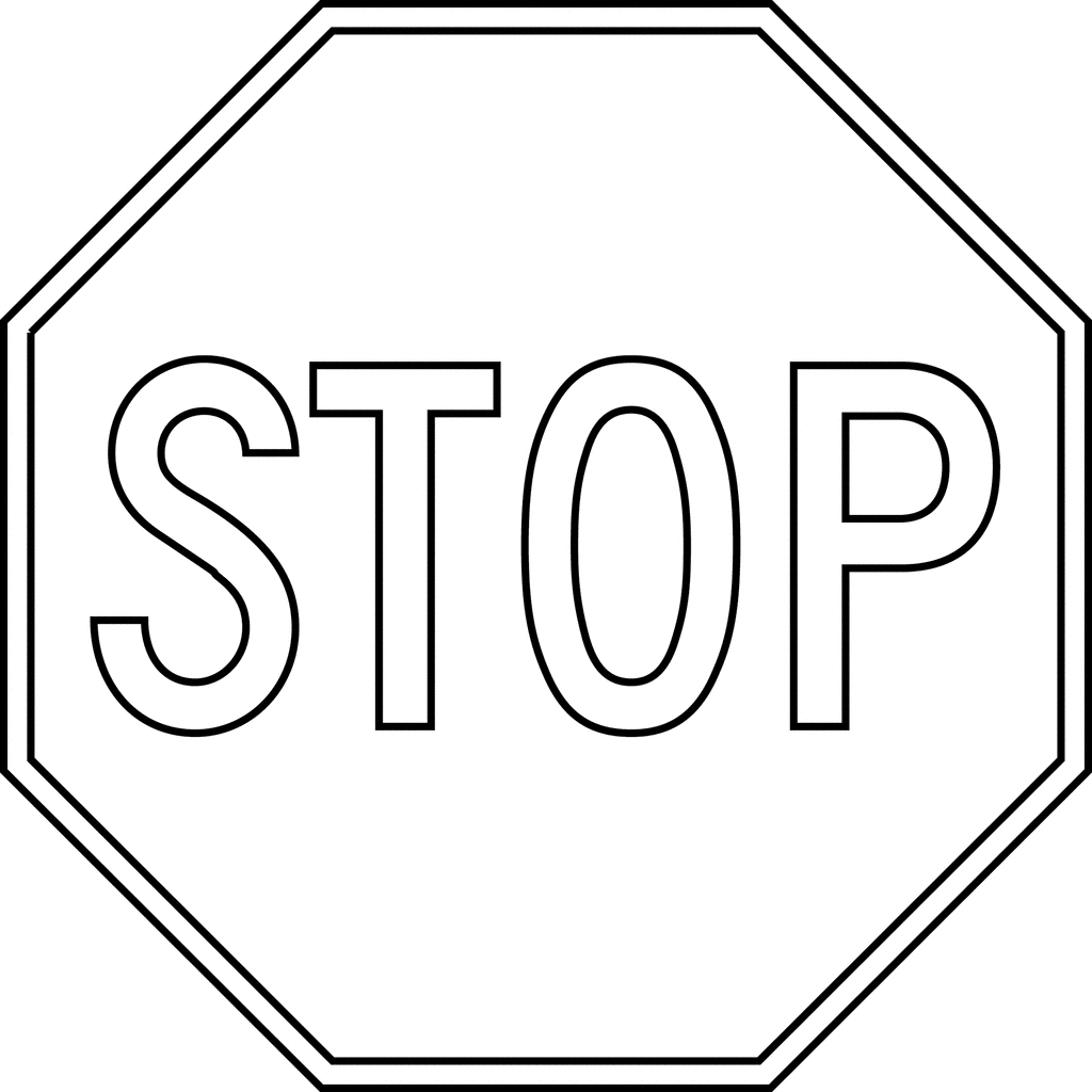 stop sign template stop sign template printable clipart best template stop sign 