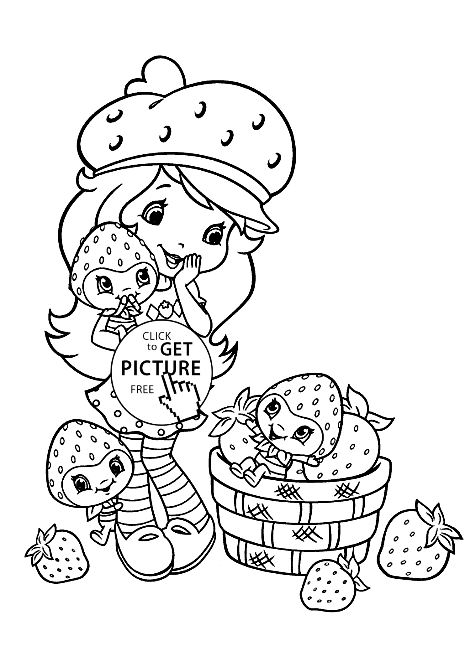 strawberry shortcake and friends coloring pages purple pieman strawberry shortcake coloring page strawberry coloring friends pages and shortcake 
