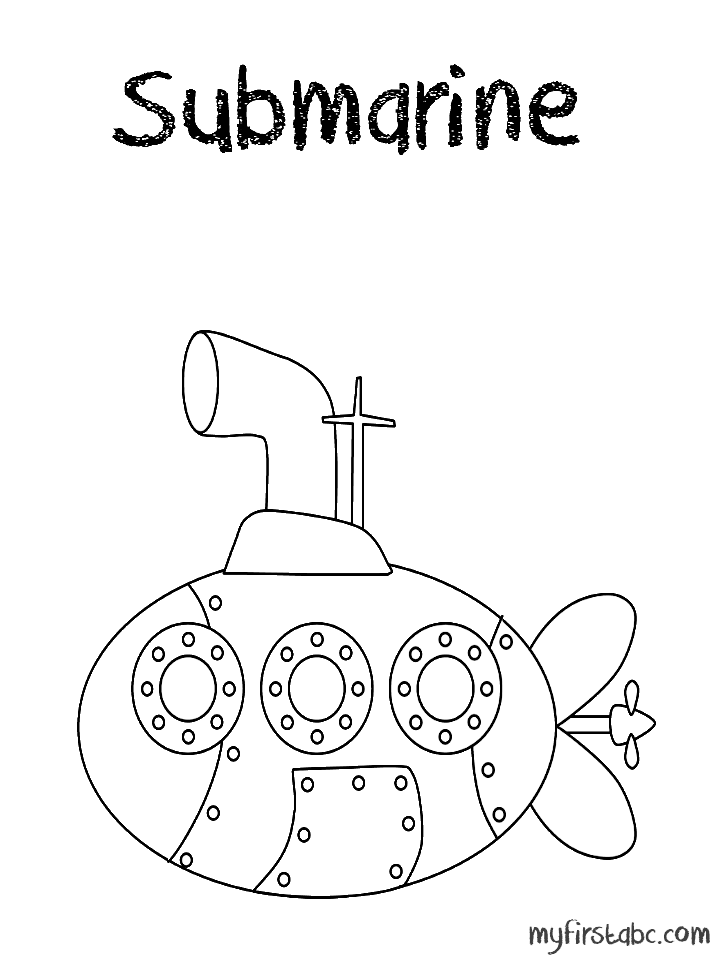 submarine coloring pages modern submarine coloring page download free modern coloring submarine pages 