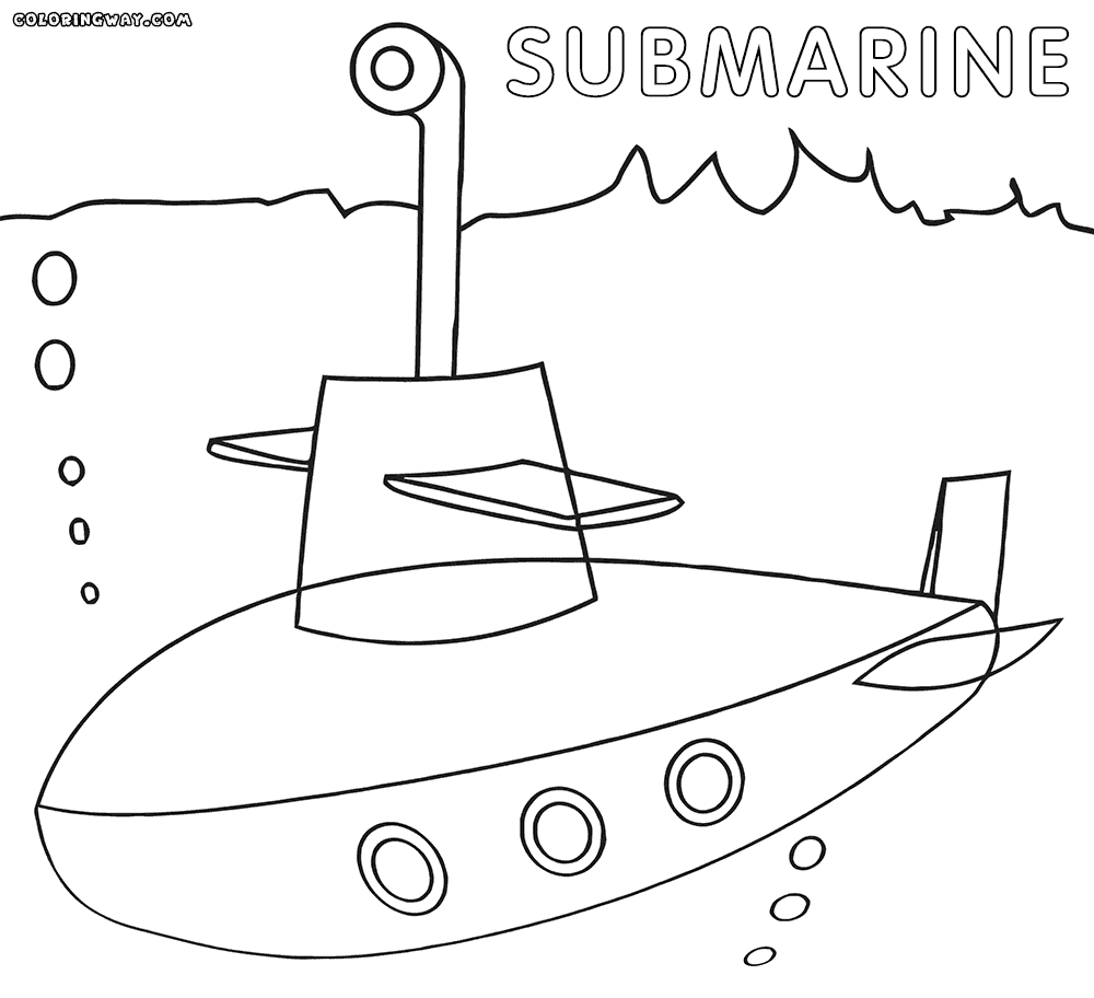 submarine coloring pages the submarine coloring page free the submarine online submarine coloring pages 