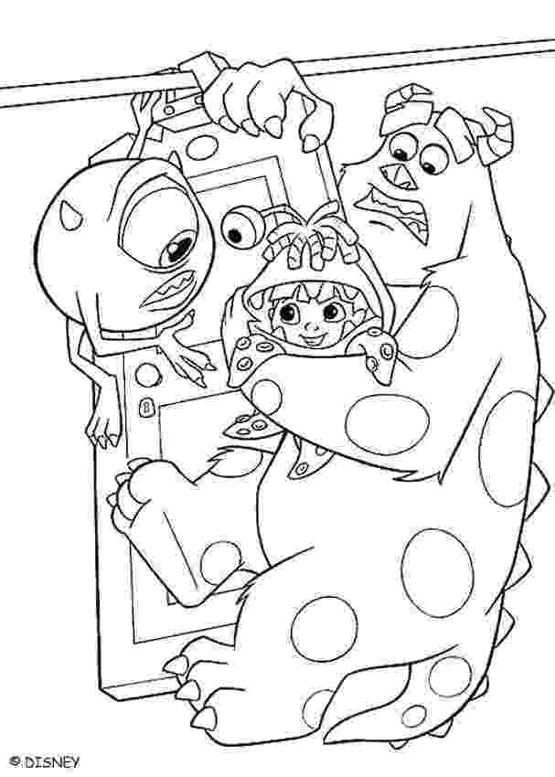 sulley coloring pages mike sulley and boo coloring pages hellokidscom sulley pages coloring 1 1