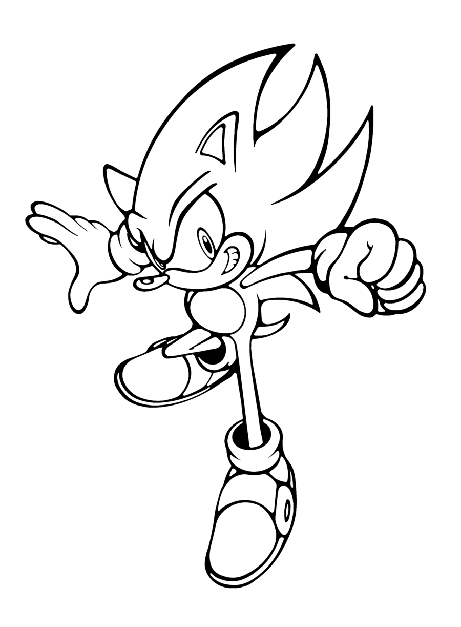 super sonic coloring page super sonic coloring pages to download and print for free super sonic page coloring 
