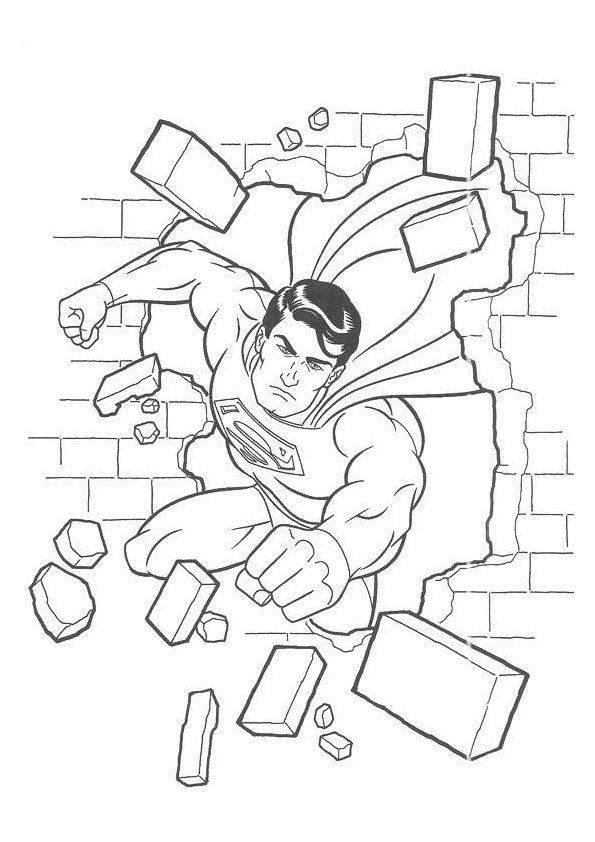 superman coloring pages to print 12 best superman disegni da colorare images on pinterest pages to coloring superman print 