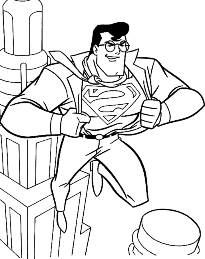 superman coloring sheet superman free to color for children superman kids sheet coloring superman 