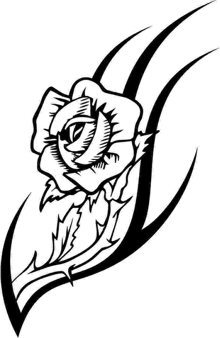 tattoo coloring pages flower and heart tattoo clipartsco pages coloring tattoo 