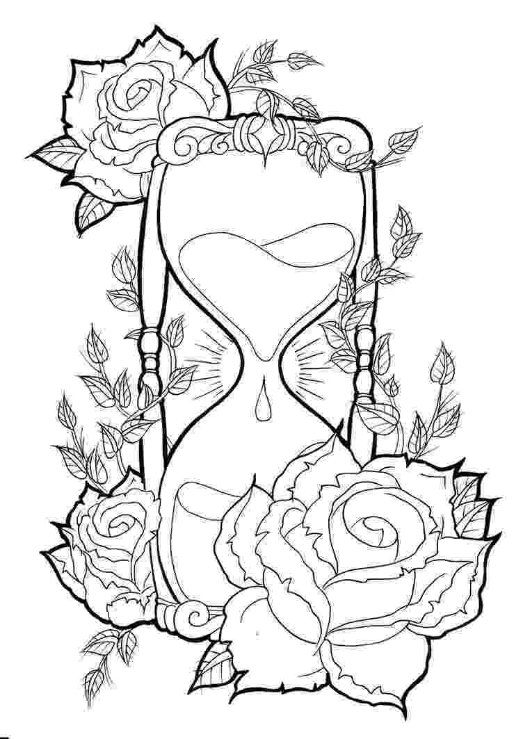 tattoo coloring pages hourglass tattoos designs ideas and meaning tattoos for you pages coloring tattoo 
