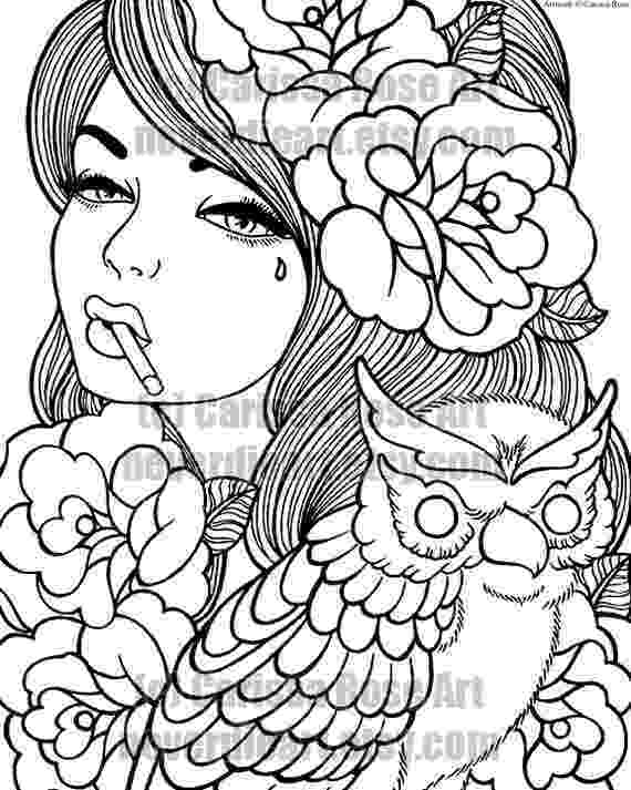 tattoo coloring pages skull and snake tattoo skull and snake adult coloring coloring pages tattoo 