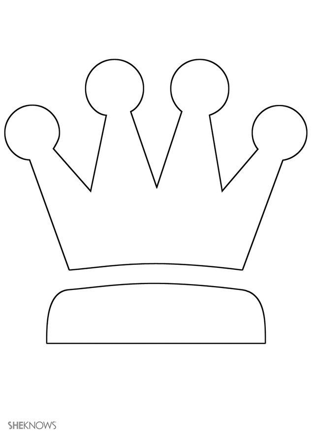 template for crown for king king39s crown free printable coloring pages king for for crown template 