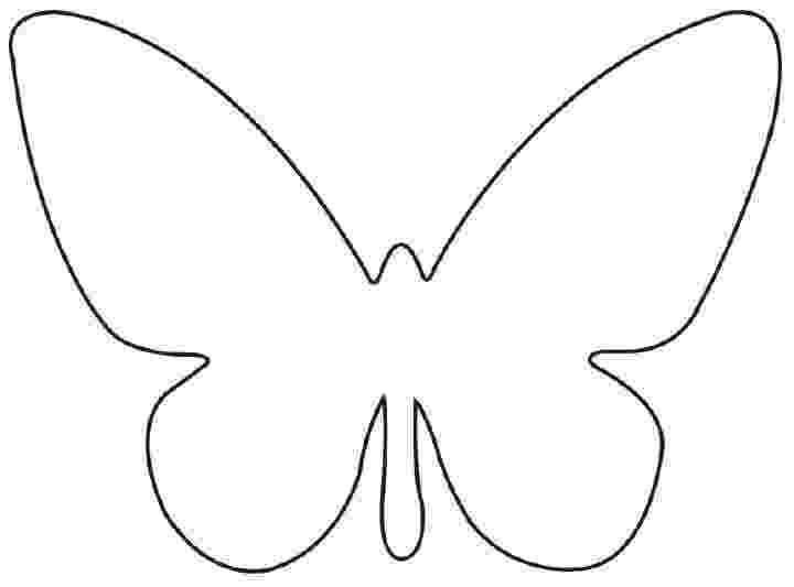 template of butterfly for colouring butterfly templates to print az coloring pages for template of butterfly colouring 