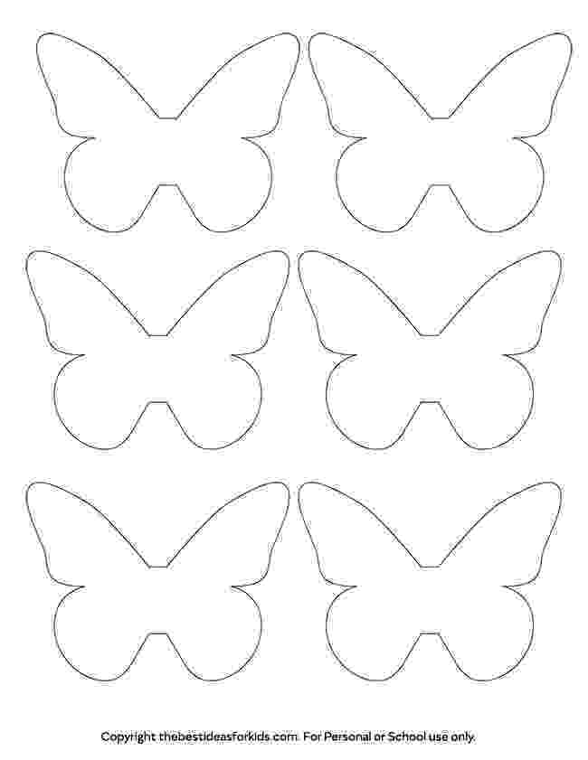 template of butterfly for colouring free printable butterfly colouring pages in the playroom of for template colouring butterfly 