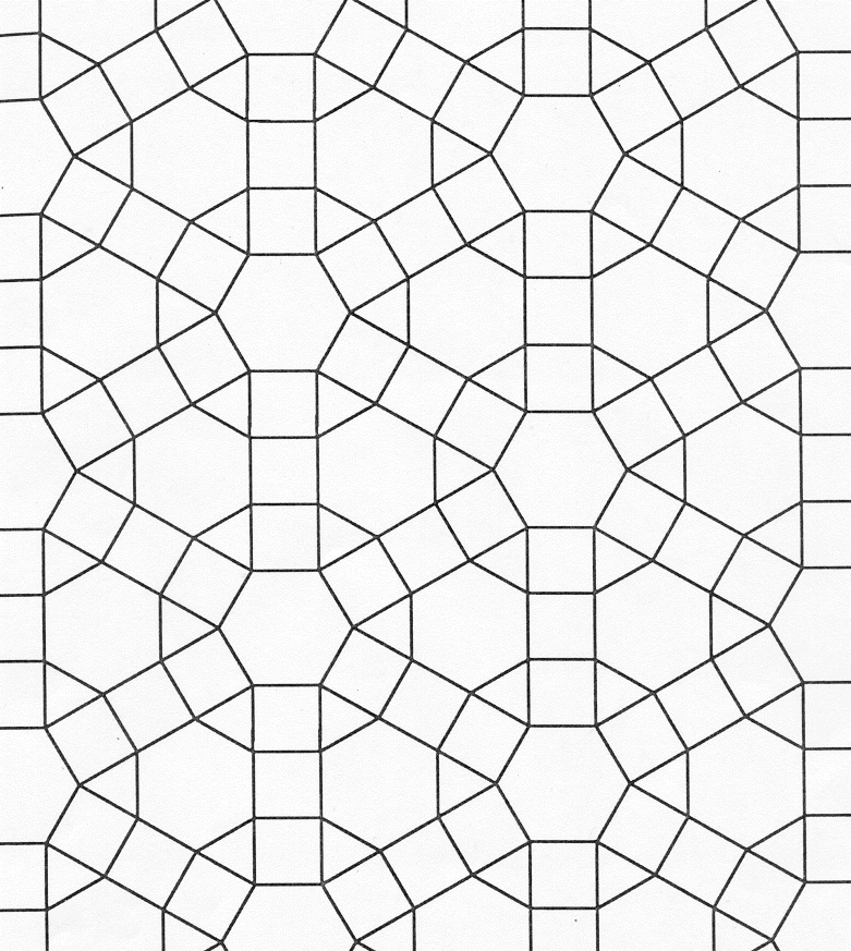 tessellations coloring pages tessellation drawing at getdrawings free download pages tessellations coloring 