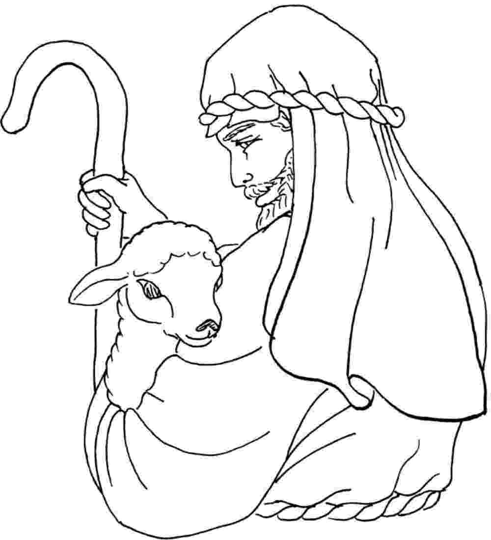 the good shepherd coloring page jesus is the good shepherd coloring page easy print page shepherd coloring good the 